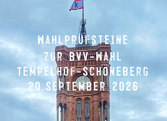 Wahlprüfsteine für den Radverkehr zur BVV-Wahl am 20.09.2026 in Tempelhof-Schöneberg: Wie fördern die Parteien den Radverkehr?