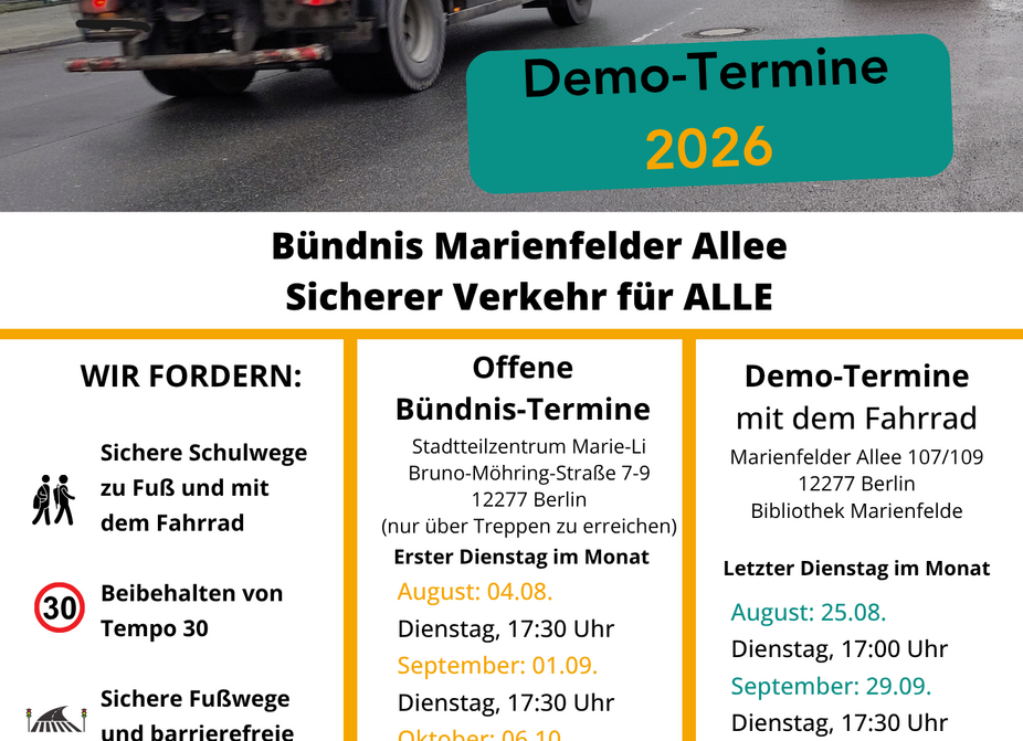 Demo Termine 2026