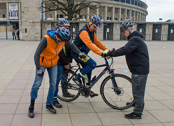 Fahrsicherheitstraining im ADFC Berlin