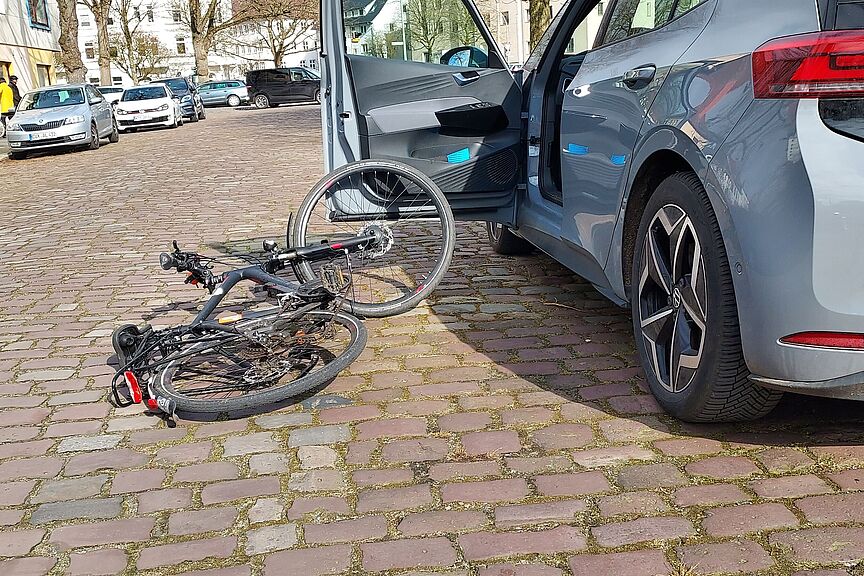Dooring-Unfall Dooring-Unfall