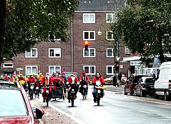 5. Nikolausradeln in Bremerhaven