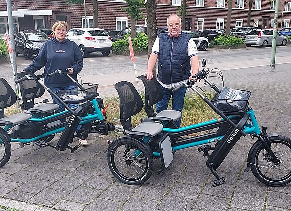 Neu beim Blindenverein: Soziabel mit Anhänger
