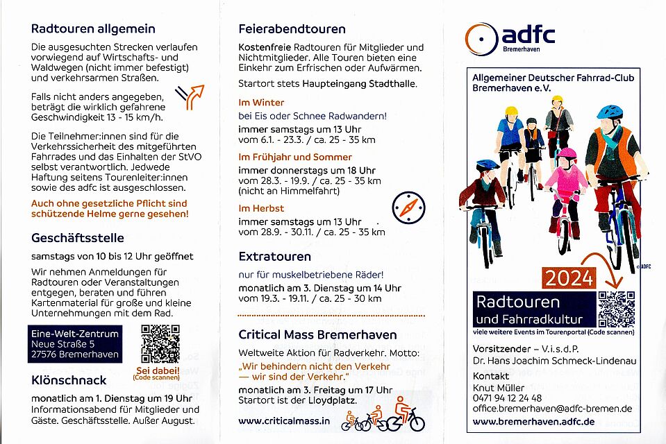 Tourenflyer 2024 Tourenflyer 2024
