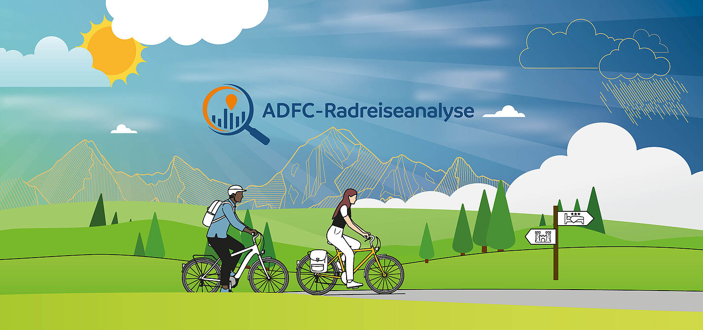 ADFC-Radreiseanalyse 2025 ADFC-Radreiseanalyse 2025 - Key Visual